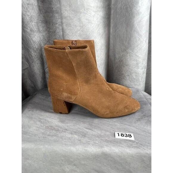 Blondo Women's Alida Waterproof Zip Up Ankle Booties, Brown, 11 Medium US - Picture 1 of 8